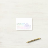 Post-it® Nuage de mots chrétiens (Sur un bureau)