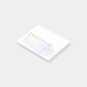 Post-it® Nuage de mots chrétiens (Incliné)