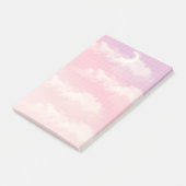 Post-it® nuage esthétique ciel pastel étoile lumière croiss (Incliné)