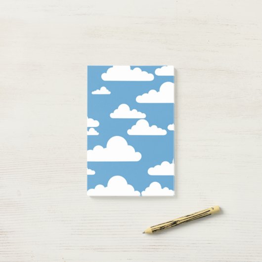 POST-IT® NUAGES BLANCS (Sur un bureau)