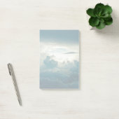 Post-it® Nuages Fluffeux Foncé Vue aérienne (Bureau)