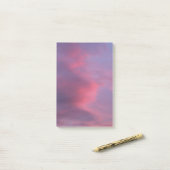 Post-it® Nuages roses bleus (Sur un bureau)