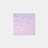 Post-it® Nuages roses dans le ciel bleu (Devant)