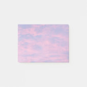 Post-it® Nuages roses dans le ciel bleu (Devant)
