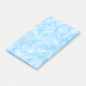 Post-it® Nuances de bleu pâle Aspect joyeux et pétillant (Incliné)