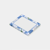 Post-it® Nuances de fleurs bleues (Incliné)