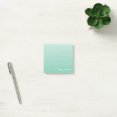 Post-it® Nuances de mousse de mer des rayures vertes jeunes (Bureau)