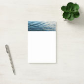 Post-it® Nuances d'eau bleue Photographie de la nature Abst (Bureau)