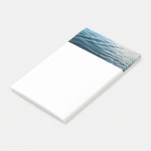 Post-it® Nuances d'eau bleue Photographie de la nature Abst (Incliné)
