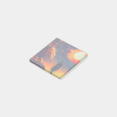 Post-it® Nuit Abstraite d'Halloween moderne (Incliné)