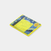 Post-it® Nuit étoilée dans le post-it jaune (Incliné)