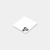 Post-it® Numéro Chanceux 111 Boules Noires (Incliné)