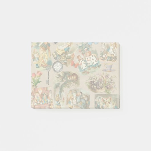Post-it® Nursery Alice Colorful 1800s Classic Wonderland (Devant)