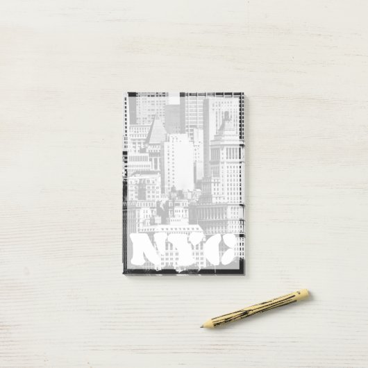 Post-it® NYC Skyline IX (Sur un bureau)