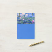 Post-it® Nymphéas de Monet (Sur un bureau)