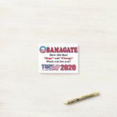 Post-it® OBAMAGATE-Trump-2020 (Sur un bureau)