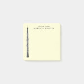 Post-it® Oboe Musicien professeur de musique (Devant)