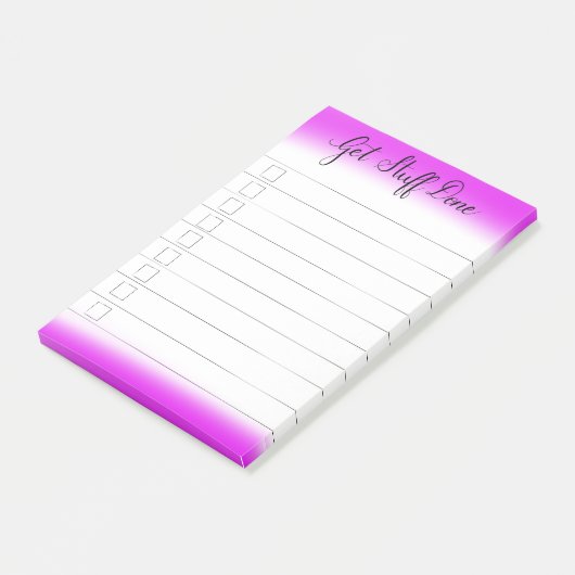 Post-it® "Obtenez" les notes de post-it faites par (Incliné)