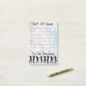 Post-it® Obtenir des notes de danse disco (Sur un bureau)