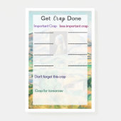 Post-it® Obtenir des notes post-it terminées (Devant)