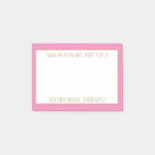 Post-it® OCCUPATIONAL thérapeute post il note (Devant)