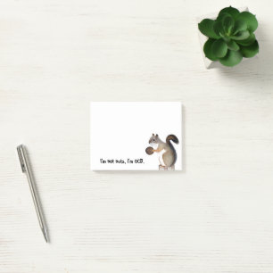 Post-it® OCD Squirrel