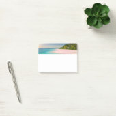 Post-it® Océan aigue-marine Plage tropicale Scénique (Bureau)