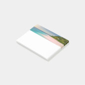 Post-it® Océan aigue-marine Plage tropicale Scénique (Incliné)