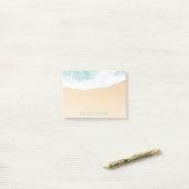 Post-it® Ocean Beach Waves - Nom tropical (Sur un bureau)