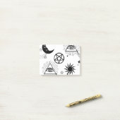 Post-it® oeil d'halloween illati (Sur un bureau)