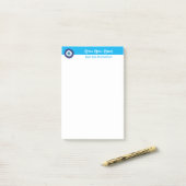 Post-it® Oeil malin grec (Sur un bureau)