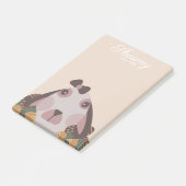 Post-it® OEuf de Pâques du printemps de la Terre (Incliné)