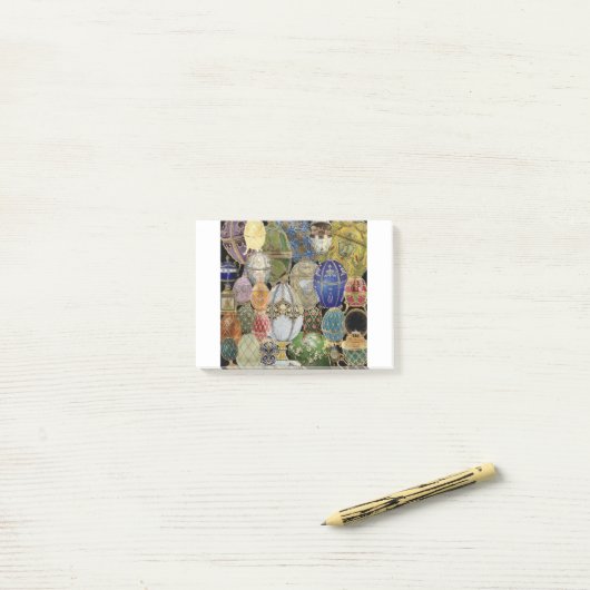 Post-it® oeufs de fève (Sur un bureau)