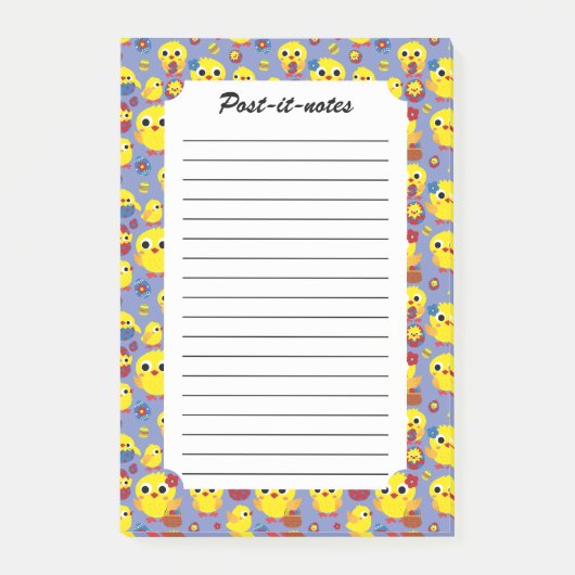 Post-it® OEufs de Pâques de Hatch Retro (Devant)