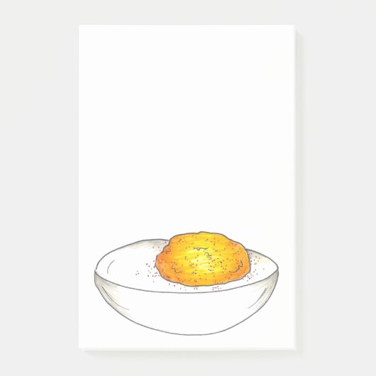 Post-it® Oeufs Dévastés Aliments Pique-Nique Poster Son Ali (Devant)