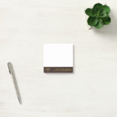 Post-it® Office Custom Modern Simple Logo depuis le bureau  (Bureau)