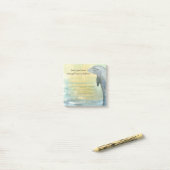 Post-it® Office Personnalisé Du Dauphin De Sauts Organisez  (Sur un bureau)