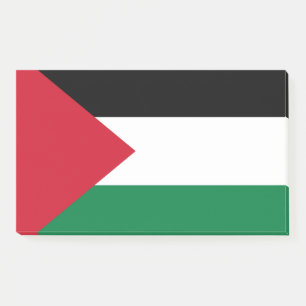 Post-it® officiellement l'État de Palestine drapeau du pays