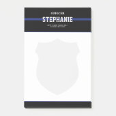 Post-it® Officier de police personnalisé (Devant)