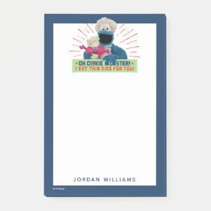 Post-it® Oh Cookie Monster ! J'Ai Compris Ça Bien Pour Toi
