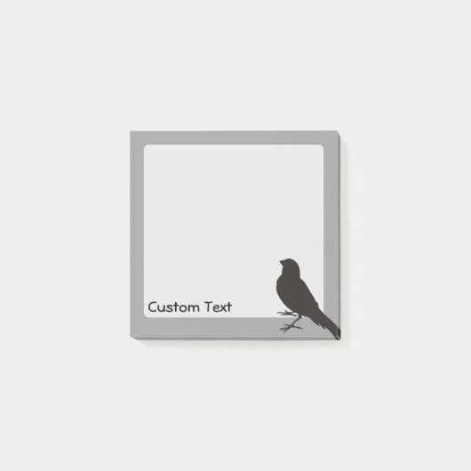 Post-it® Oiseau canarien permanent (Devant)
