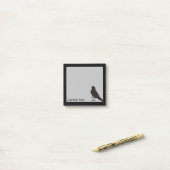 Post-it® Oiseau canarien permanent (Sur un bureau)