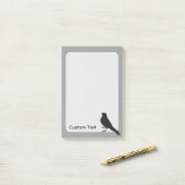 Post-it® Oiseau canarien permanent (Sur un bureau)