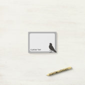 Post-it® Oiseau canarien permanent (Sur un bureau)