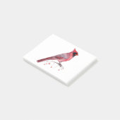 Post-it® Oiseau cardinal rouge (Incliné)