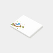 Post-it® Oiseau chantant Post-it-Notes (Incliné)