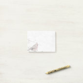 Post-it® Oiseau de neige (Sur un bureau)