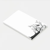Post-it® Oiseau Noir Le Corbeau Sticky (Incliné)