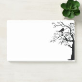 Post-it® Oiseau Noir Le Corbeau Sticky (Bureau)