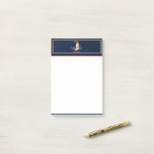 Post-it® Oiseau pastel (Sur un bureau)